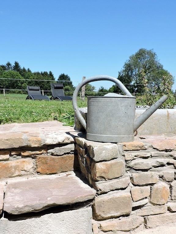 Vakantieboerderij Ferme Le Bleuet Ohey Kültér fotó