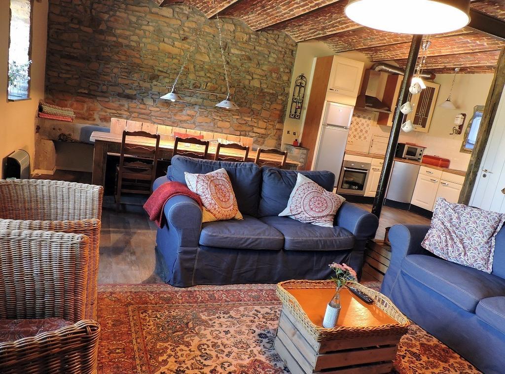 Vakantieboerderij Ferme Le Bleuet Ohey Szoba fotó