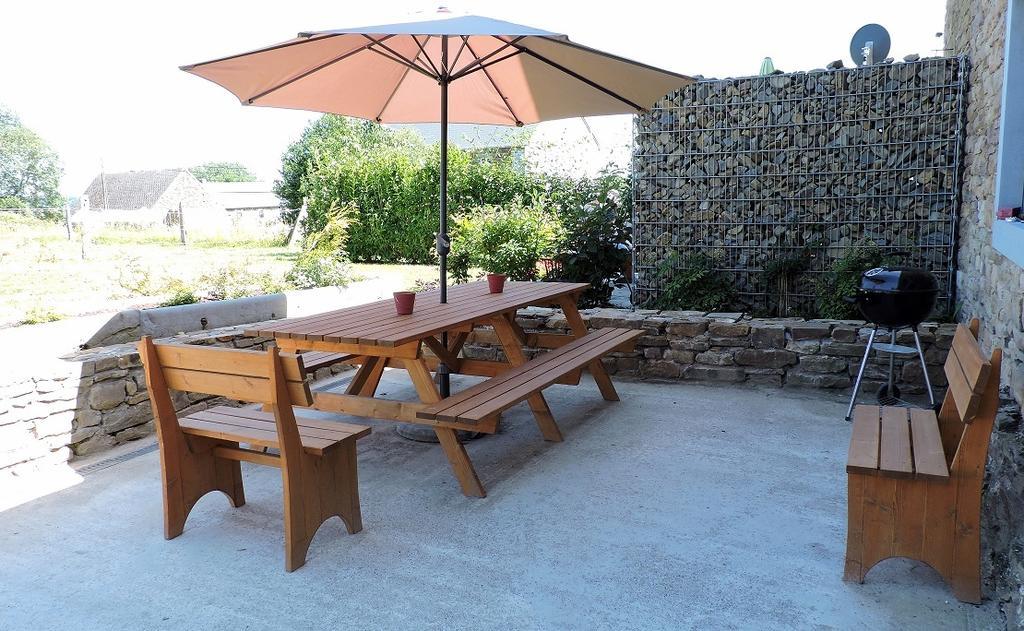 Vakantieboerderij Ferme Le Bleuet Ohey Szoba fotó
