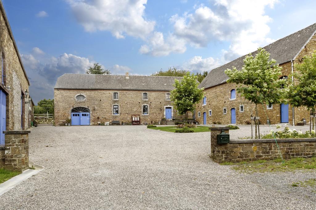 Vakantieboerderij Ferme Le Bleuet Ohey Kültér fotó